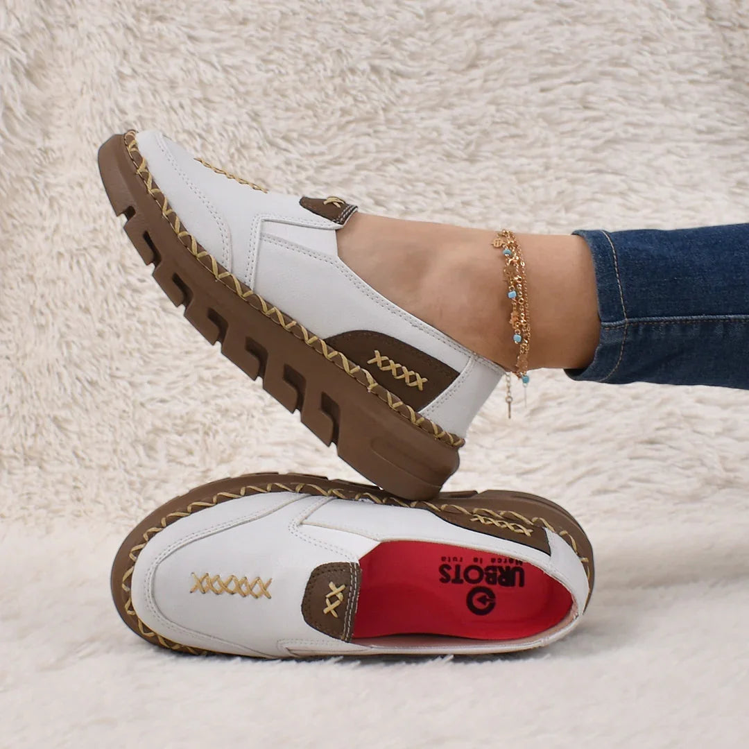 MOCASIN DAMA BELLAMI + BLANCO - Ahorrashopp