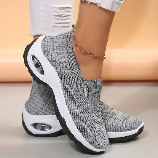 Di adiós al dolor de espolón calcáneo con tenis sin cordones y cámara de aire para máximo confort - Ahorrashopp