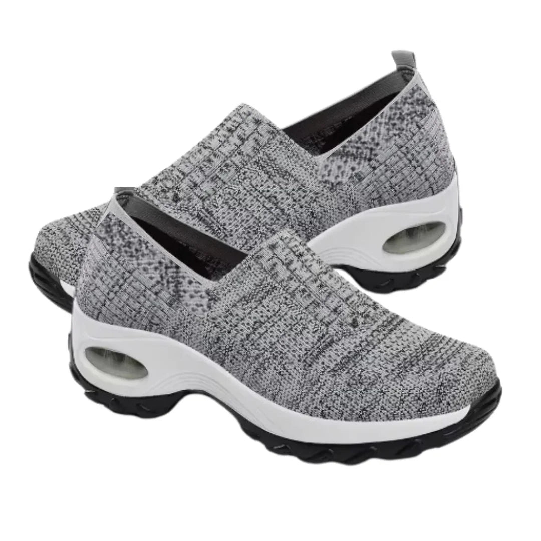 Di adiós al dolor de espolón calcáneo con tenis sin cordones y cámara de aire para máximo confort - Ahorrashopp