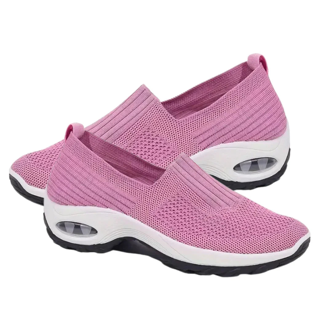 Di adiós al dolor de espolón calcáneo con tenis sin cordones y cámara de aire para máximo confort - Ahorrashopp