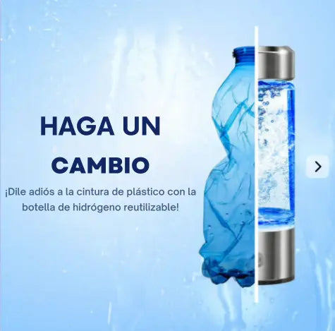 Botella Termo De Agua De Hidrogeno - Ahorrashopp