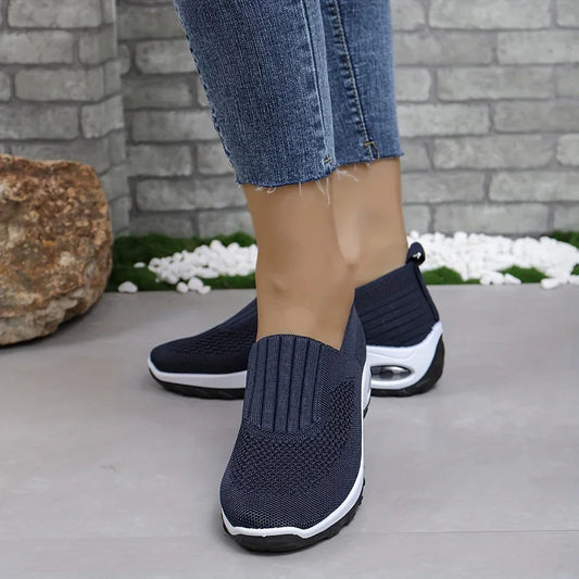 Di adiós al dolor de espolón calcáneo con tenis sin cordones y cámara de aire para máximo confort - Ahorrashopp