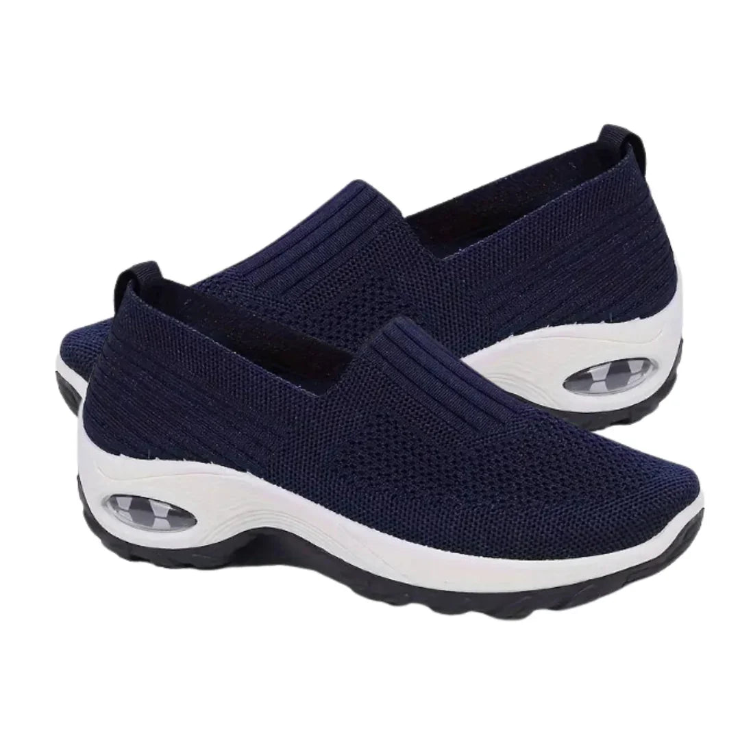 Di adiós al dolor de espolón calcáneo con tenis sin cordones y cámara de aire para máximo confort - Ahorrashopp
