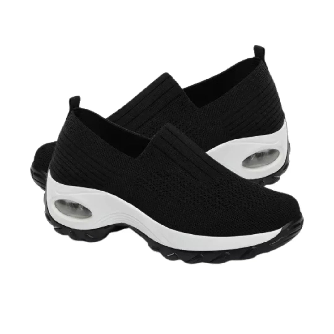 Di adiós al dolor de espolón calcáneo con tenis sin cordones y cámara de aire para máximo confort - Ahorrashopp