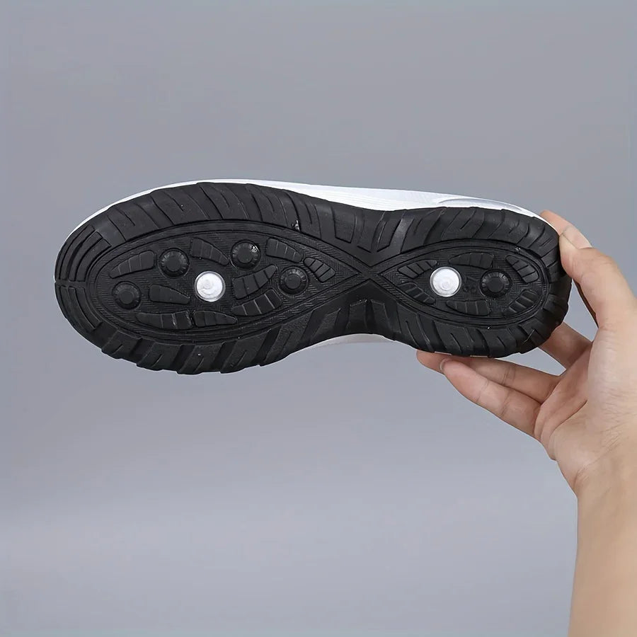 Di adiós al dolor de espolón calcáneo con tenis sin cordones y cámara de aire para máximo confort - Ahorrashopp