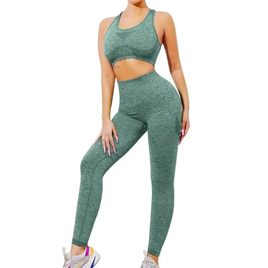Conjunto Deportivo Mujer 2 Piezas Verde - Ahorrashopp